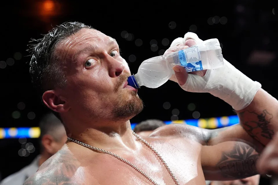 Usyk’s ‘Glory at Giza’ fight is just the latest piece of boxing craziness (PA Wire)