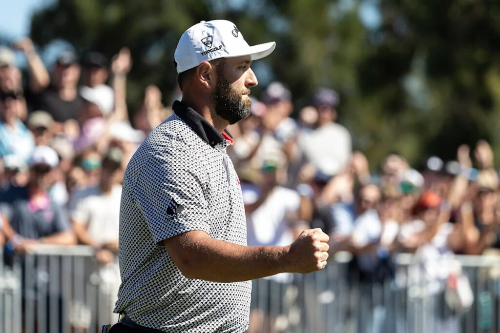 Rahm helped Detry get out of the Middle East. Now they’re tied for the lead in LIV Golf