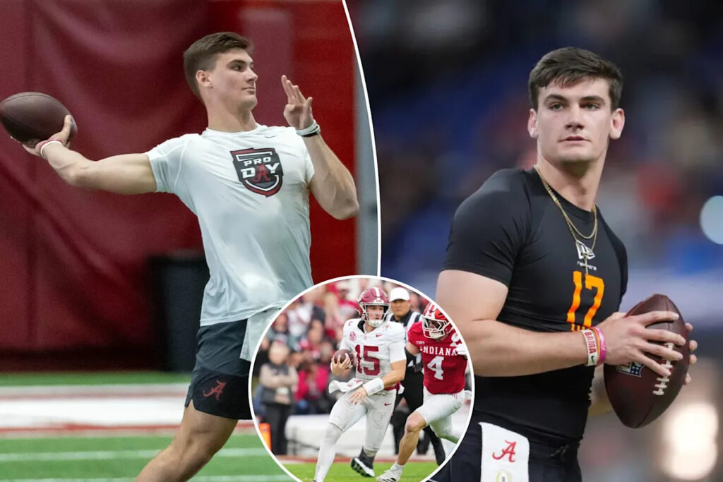 Rams toss around idea of drafting Alabama QB Ty Simpson