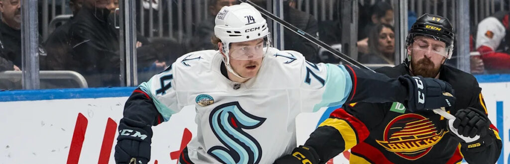 Bobby McMann Has Monster 2-Goal Debut With Kraken As Maple Leafs Dealt At 2026 NHL Trade Continue To Make Big Impact With New Clubs Bobby McMann Has Monster 2-Goal Debut With Kraken As Maple Leafs Dealt At 2026 NHL Trade Continue To Make Big Impact With New Clubs
