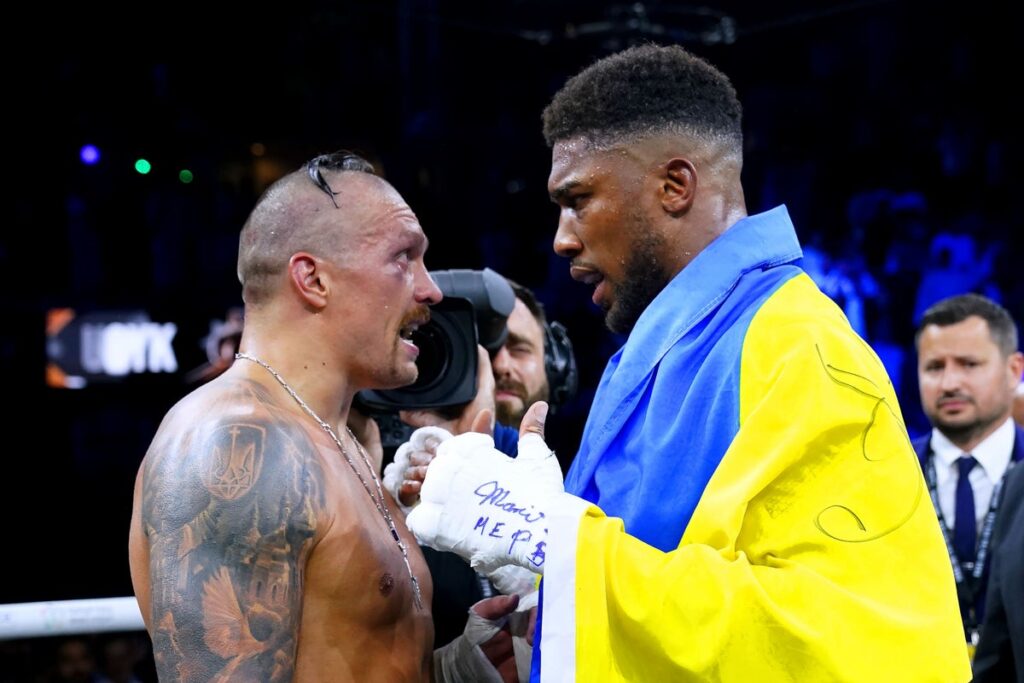 Anthony Joshua trainer confirmed ahead of comeback as heavyweight links up with Oleksandr Usyk