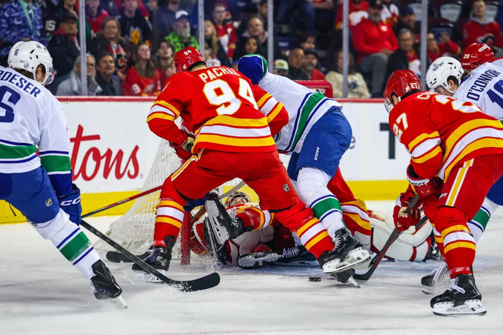 The Stats Behind Game #72: Flames 7, Canucks 3
