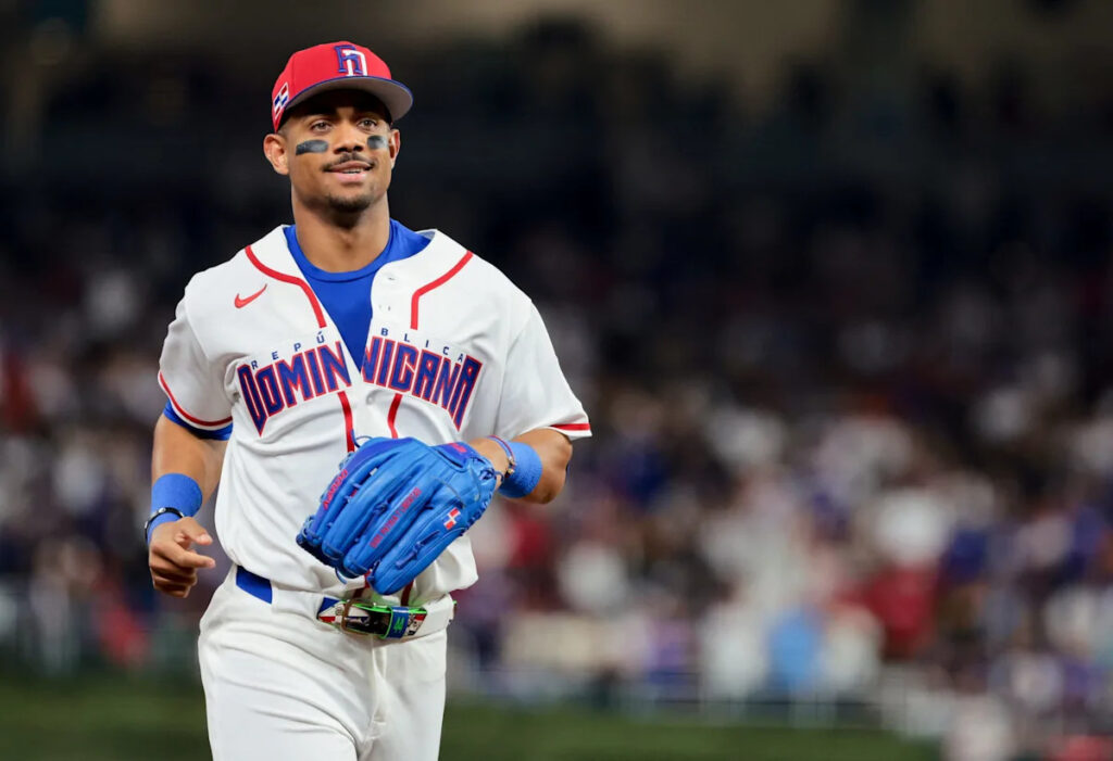 Julio Rodriguez makes ridiculous catch to rob Aaron Judge of extra bases at WBC