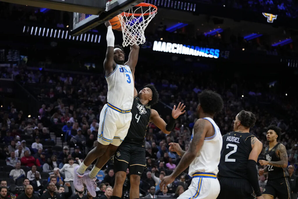 UCLA overcomes broken tooth and stubborn UCF 75-71 to advance in the NCAA Tournament UCLA overcomes broken tooth and stubborn UCF 75-71 to advance in the NCAA Tournament