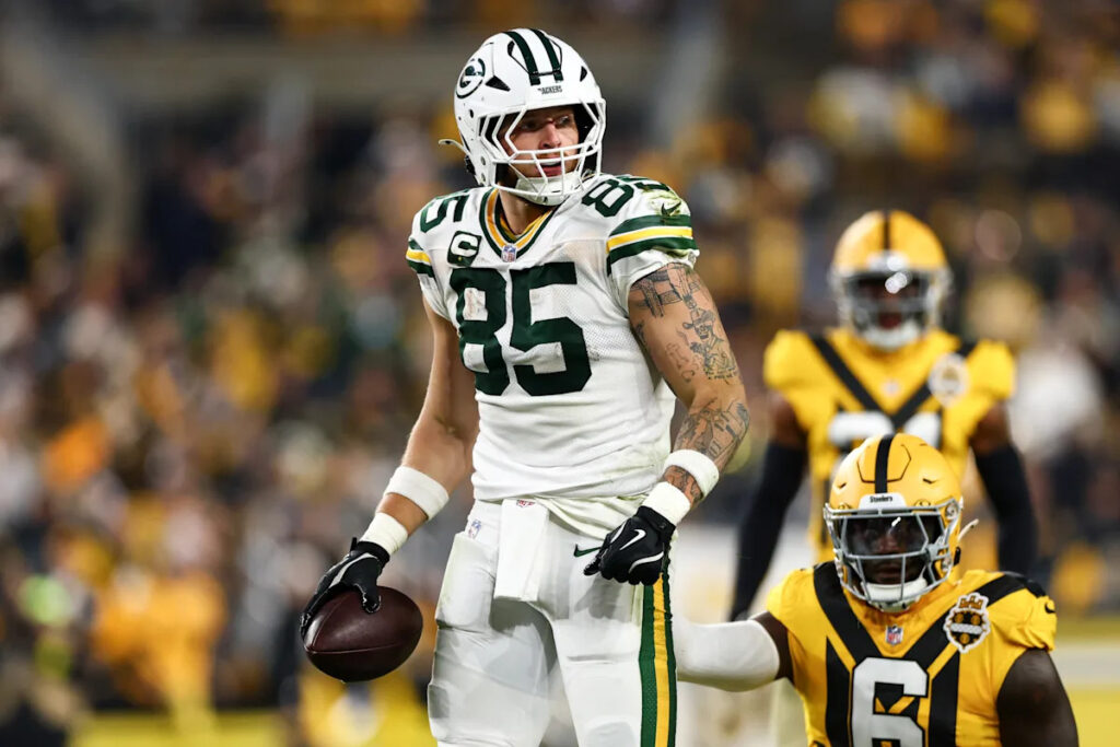 LaFleur: Tucker Kraft ‘right on schedule’ with ACL recovery LaFleur: Tucker Kraft ‘right on schedule’ with ACL recovery