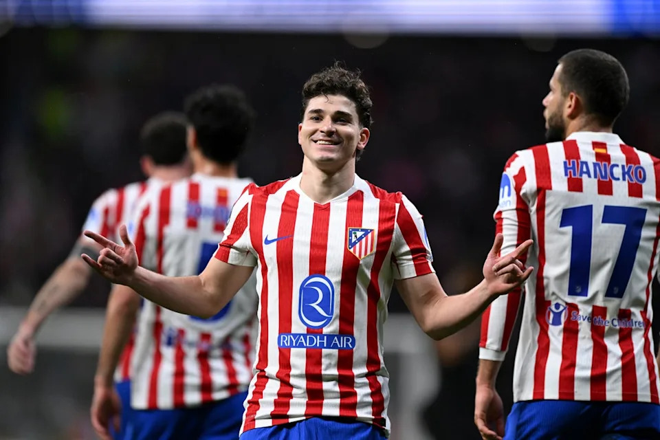 Julian Alvarez scored twice as Atletico ran rampant (Getty)