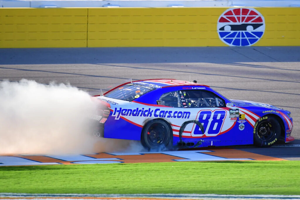 Kyle Larson wins NASCAR O’Reilly race at Las Vegas in March 2026 Kyle Larson wins NASCAR O’Reilly race at Las Vegas in March 2026