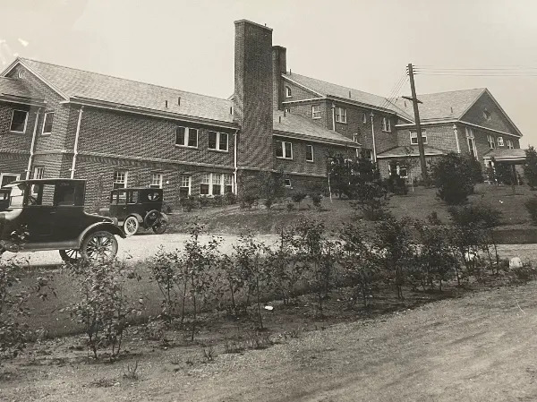 An undated photo from the early years of Brookside Country Club. The club can trace its roots to the former Lakeside Country Club on Meyers Lake.
