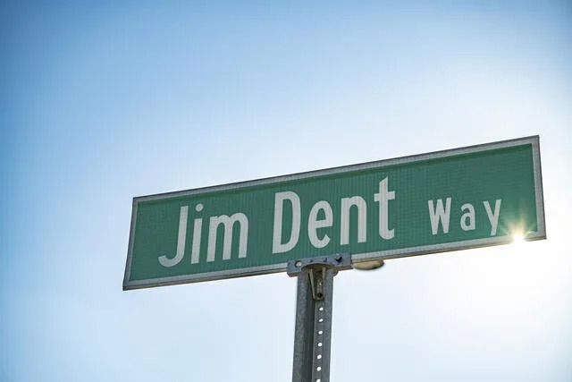 Jim Dent Way near the Augusta Municipal Golf Course, a public course also known as The Patch in Augusta, Georgia. (Photo: Augusta National)