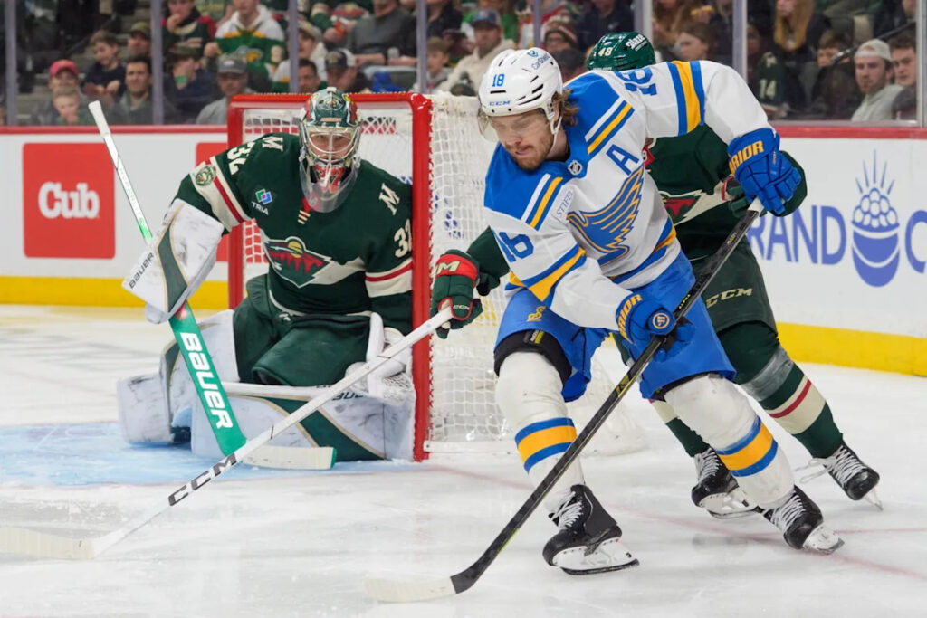 Observations From Blues’ 3-1 Win Vs. Wild