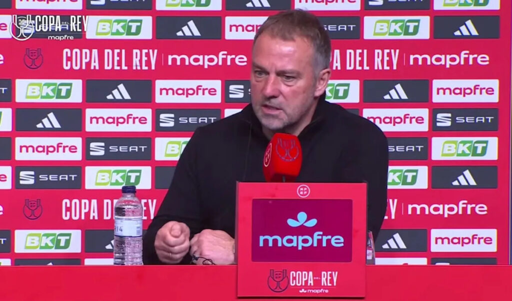 ‘We’re disappointed, but also proud of what we saw’ – Hansi Flick on Barcelona Copa elimination ‘We’re disappointed, but also proud of what we saw’ – Hansi Flick on Barcelona Copa elimination