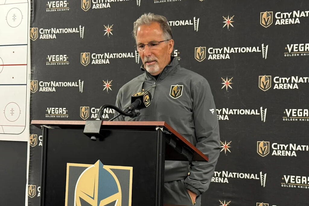 Golden Knights hope change from Cassidy to Tortorella brings much-needed spark
