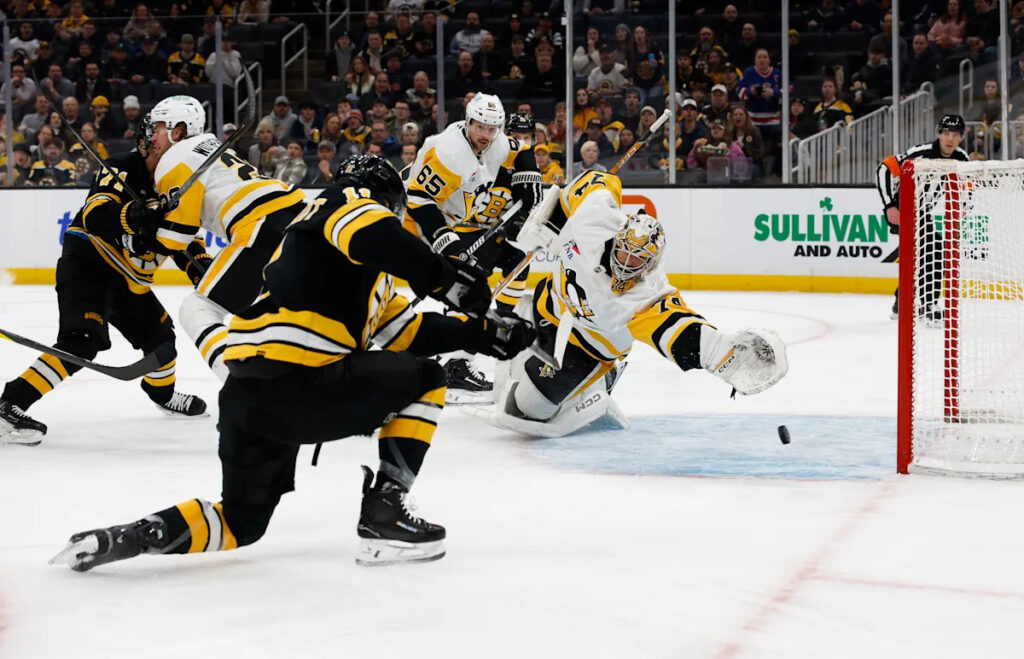Recap: Swayman backstops Bruins to 2-1 win over Penguins