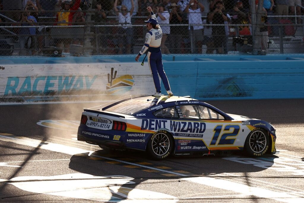 NASCAR, Goodyear and Ryan Blaney get a win in Phoenix NASCAR, Goodyear and Ryan Blaney get a win in Phoenix