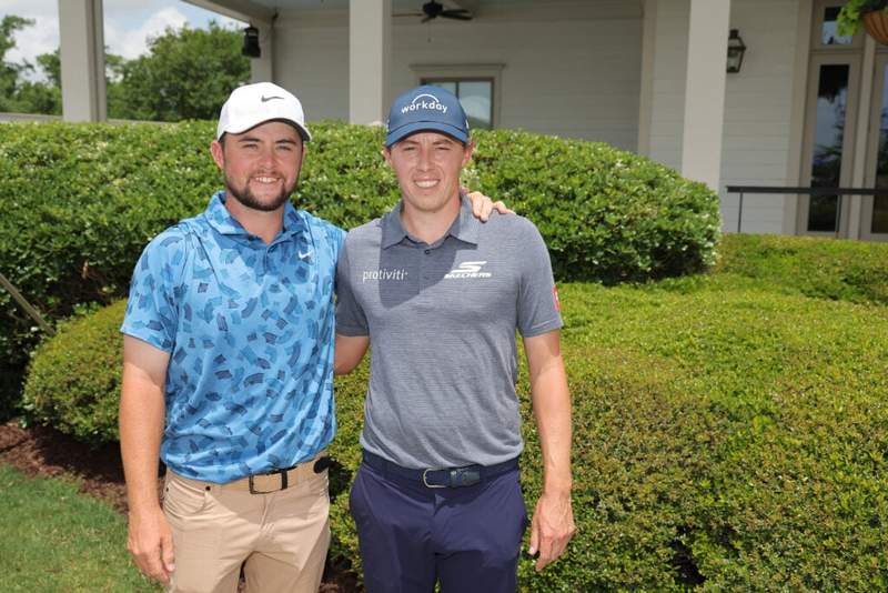 Matt Fitzpatrick reacts as brother Alex wins first DP World Tour title at Indian Open Matt Fitzpatrick reacts as brother Alex wins first DP World Tour title at Indian Open