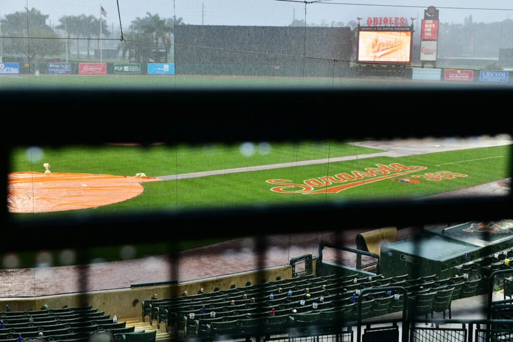 Inclement weather ends Yankees vs. Orioles after just two-plus innings