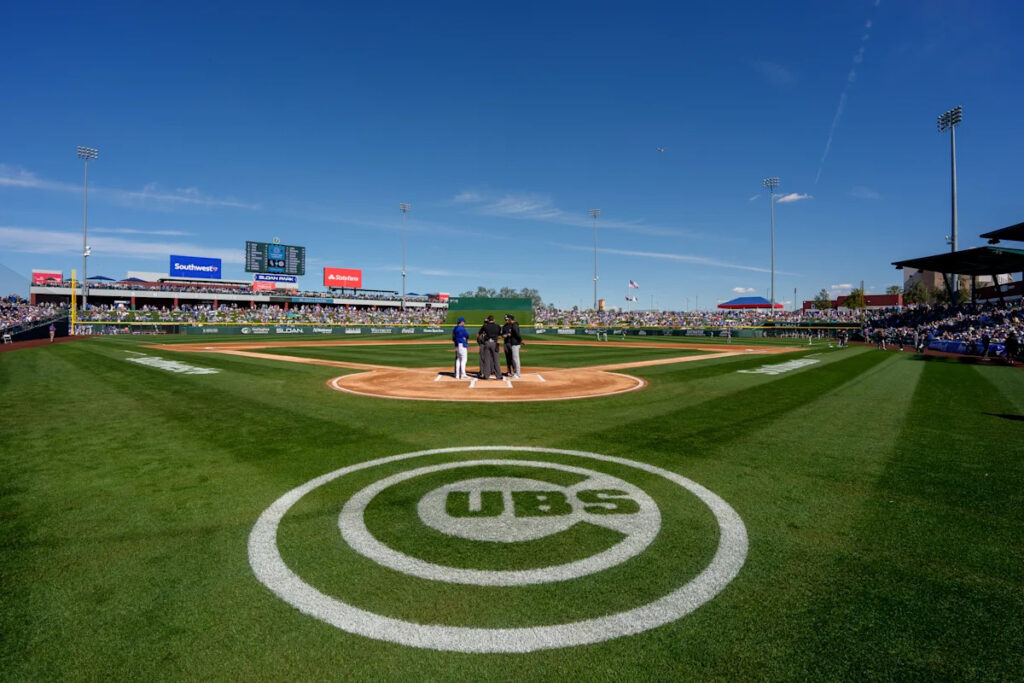 Arizona Diamondbacks 1, Chicago Cubs 8