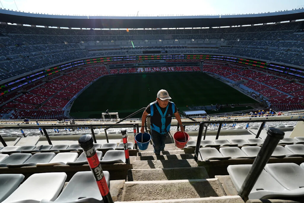 Mexico’s iconic Azteca is set to reopen. That’s good news for sleep-deprived stadium director