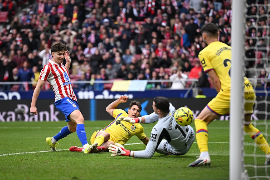 La Liga round-up: Atletico Madrid sneak past Getafe as Real Sociedad close on battle for 5th