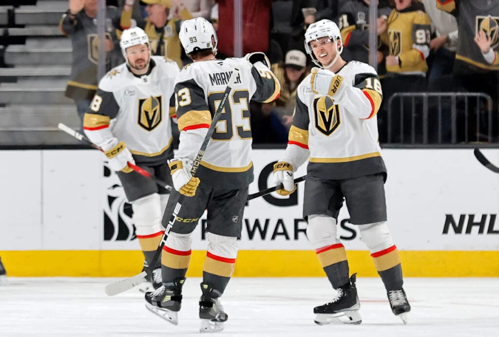 Dorofeyev powers Golden Knights past Blackhawks 4-0 as Hill ends shutout drought Dorofeyev powers Golden Knights past Blackhawks 4-0 as Hill ends shutout drought