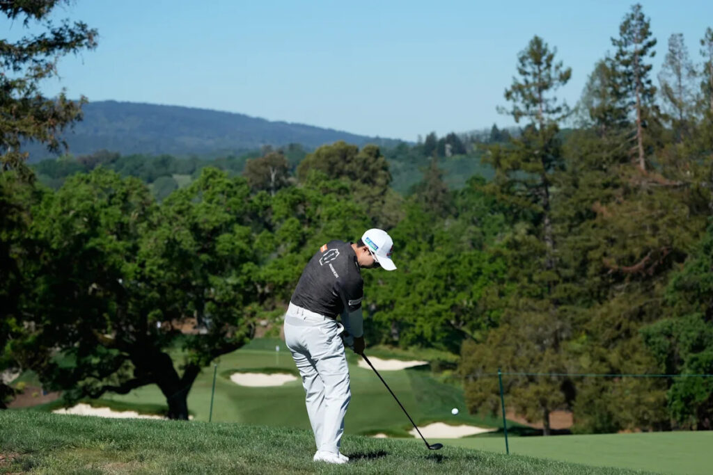 Hyo Joo Kim holes out for eagle and a 63 to lead Founders Cup at Sharon Heights Hyo Joo Kim holes out for eagle and a 63 to lead Founders Cup at Sharon Heights