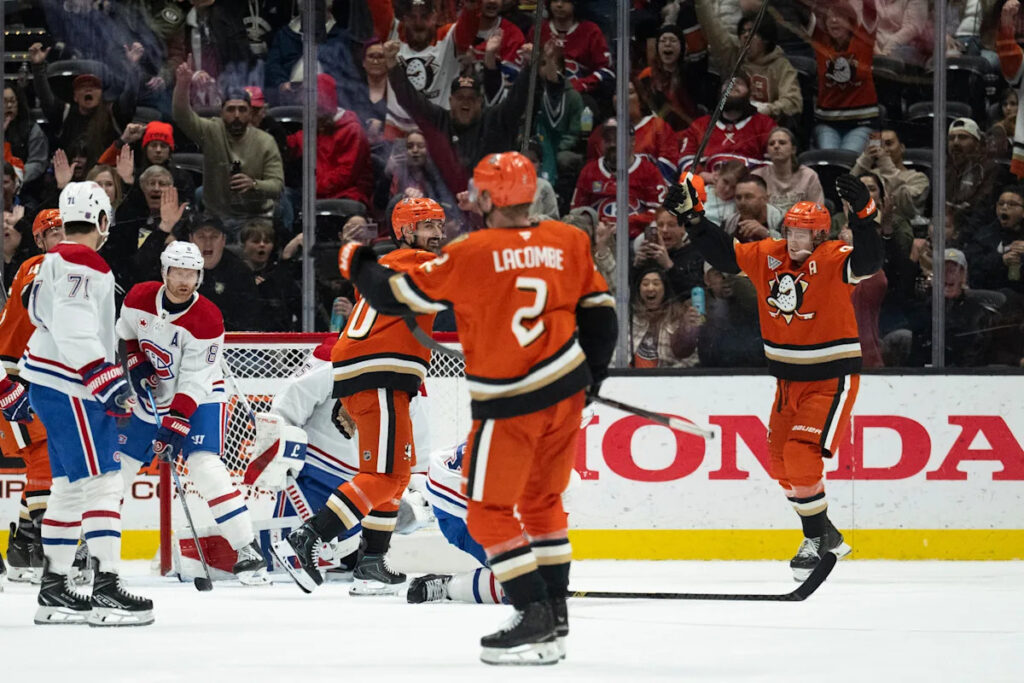 Kreider scores tying goal, Killorn ends shootout in Ducks’ 6-5 comeback win over Canadiens