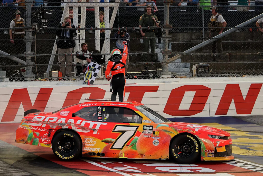 Justin Allgaier wins NASCAR O’Reilly race at Darlington in March 2026 Justin Allgaier wins NASCAR O’Reilly race at Darlington in March 2026