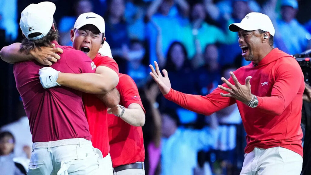 Tom Kim’s outrageous hole-in-one delivers dream TGL finish