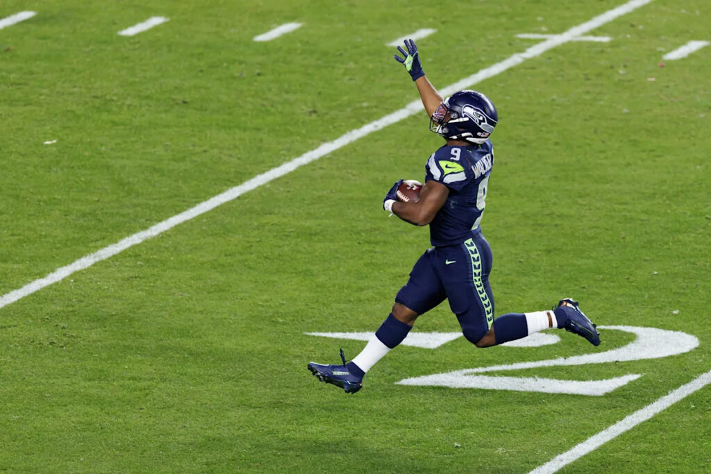 Breece Hall’s franchise tag likely signals end of Ken Walker’s Seahawks career Breece Hall’s franchise tag likely signals end of Ken Walker’s Seahawks career