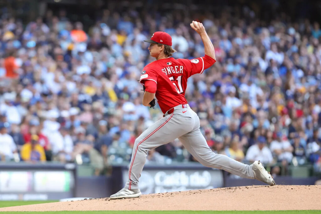 Chase Burns, Brady Singer lead Reds in split-squad action