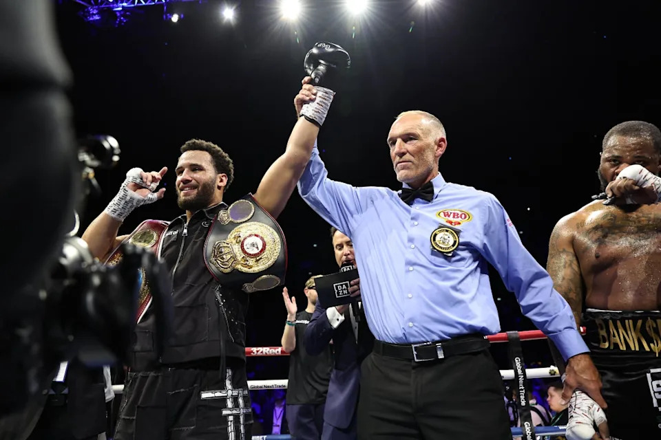 Itauma did what Anthony Joshua and Dillian Whyte could not, by stopping Franklin (Queensberry/Leigh Dawney)