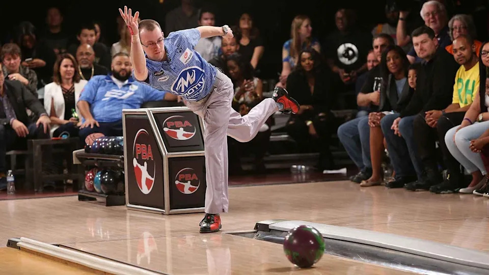 EJ Tackett at bowling alley