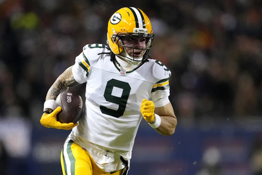 The Packers have a max price for a Christian Watson extension this offseason