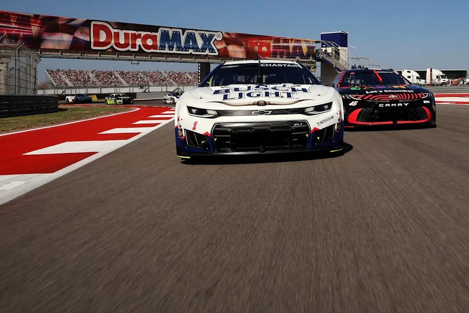 Ross Chastain, Trackhouse Racing, Tyler Reddick, 23XI Racing