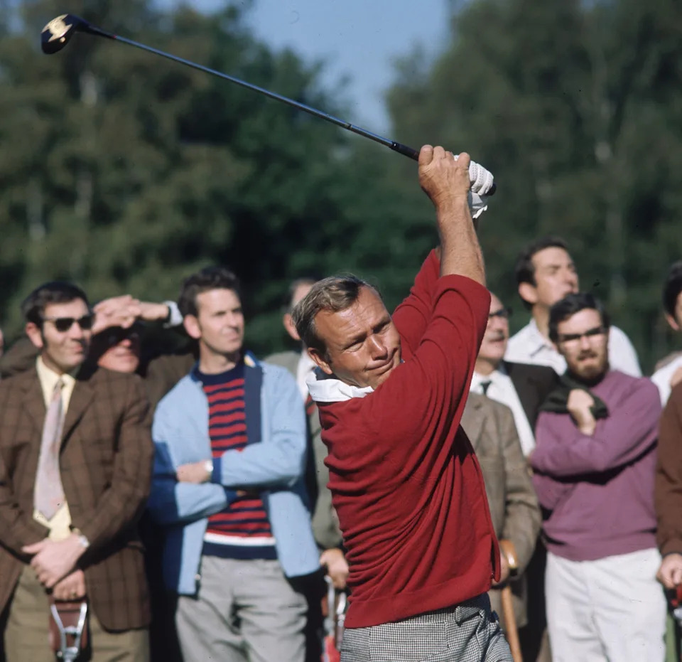 Arnold Palmer put a stamp on golf's major pecking order in 1960.
