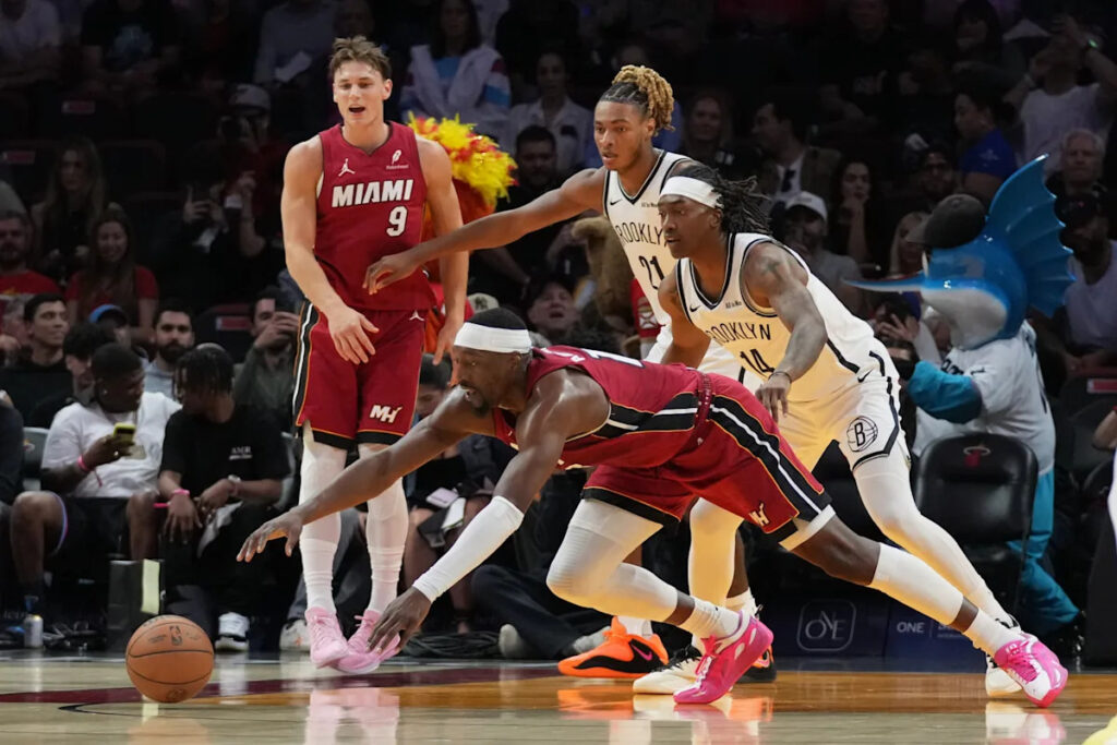 Heat surge past the Nets 126-110 as Brooklyn’s skid reaches 10