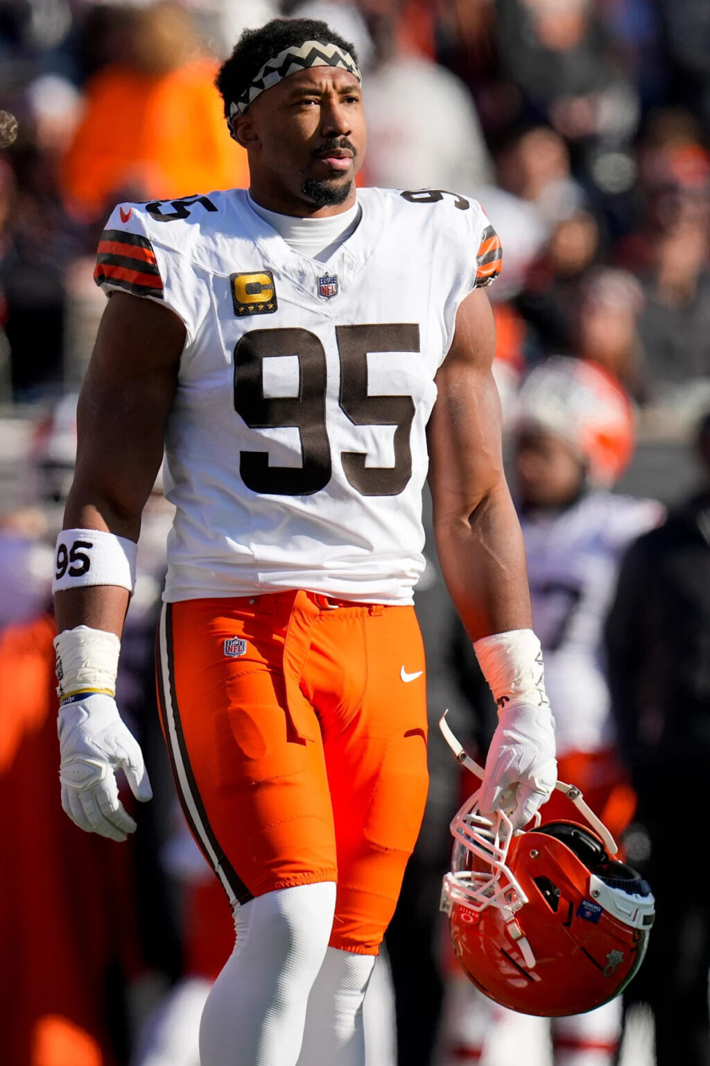 Browns’ Myles Garrett gets ninth speeding citation, per court record