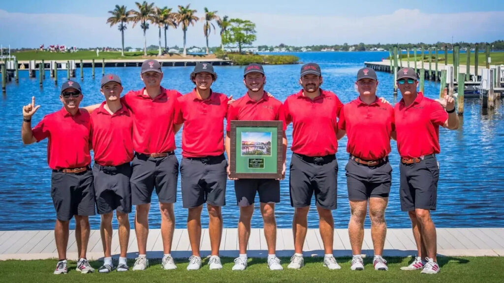 Texas Tech erupts for record-setting win at Valspar Collegiate