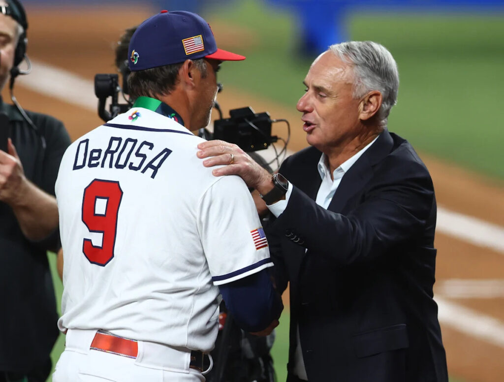 World Baseball Classic: Rob Manfred talks about possibility of moving tournament to midseason