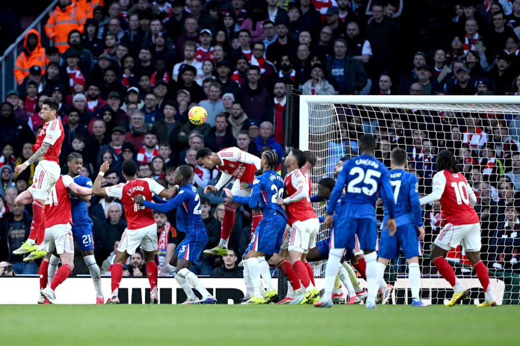 🎯 Chelsea outfox Arsenal with their own set-piece tactics