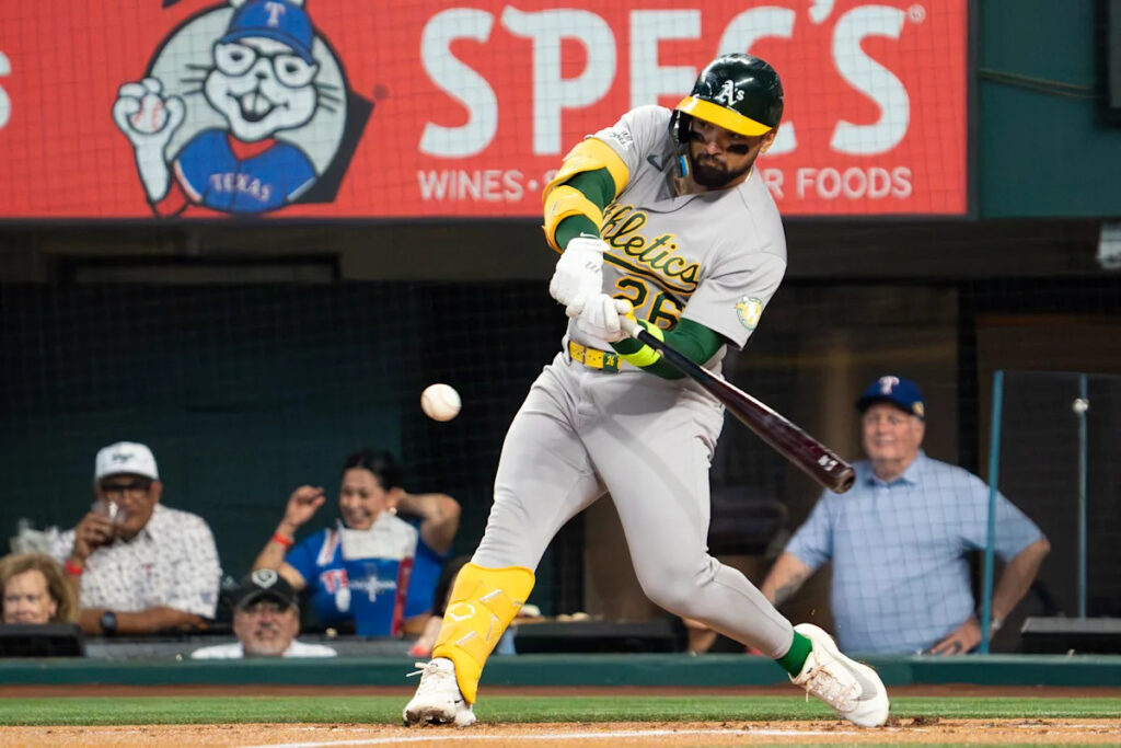 A’s Sneak Past Rangers – Yahoo Sports