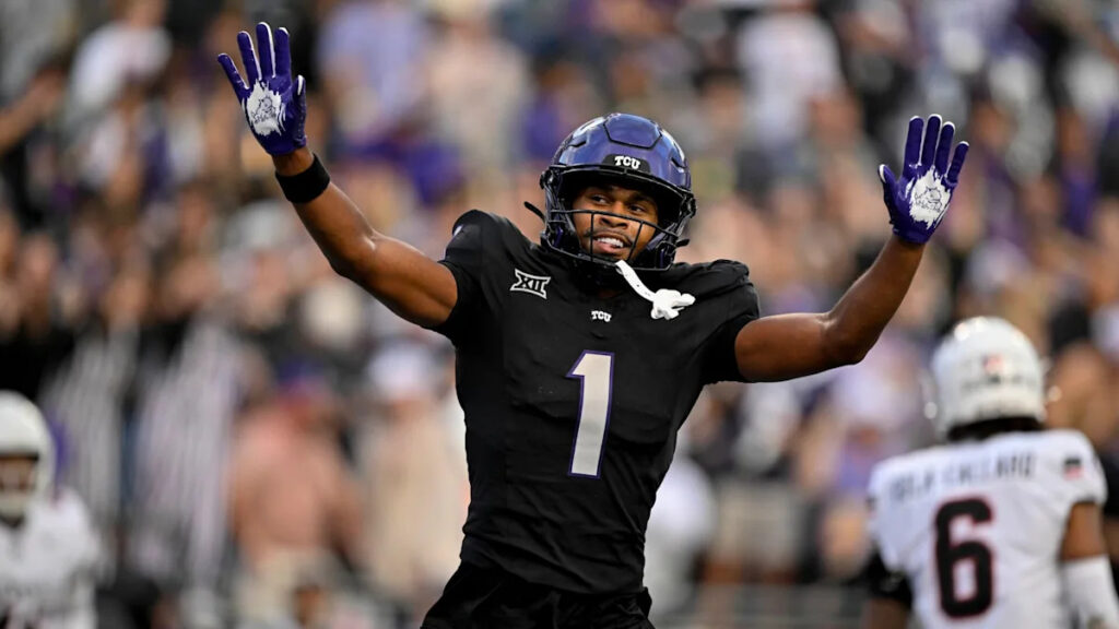 WR Eric McAlister broke a foot at TCU’s Pro Day