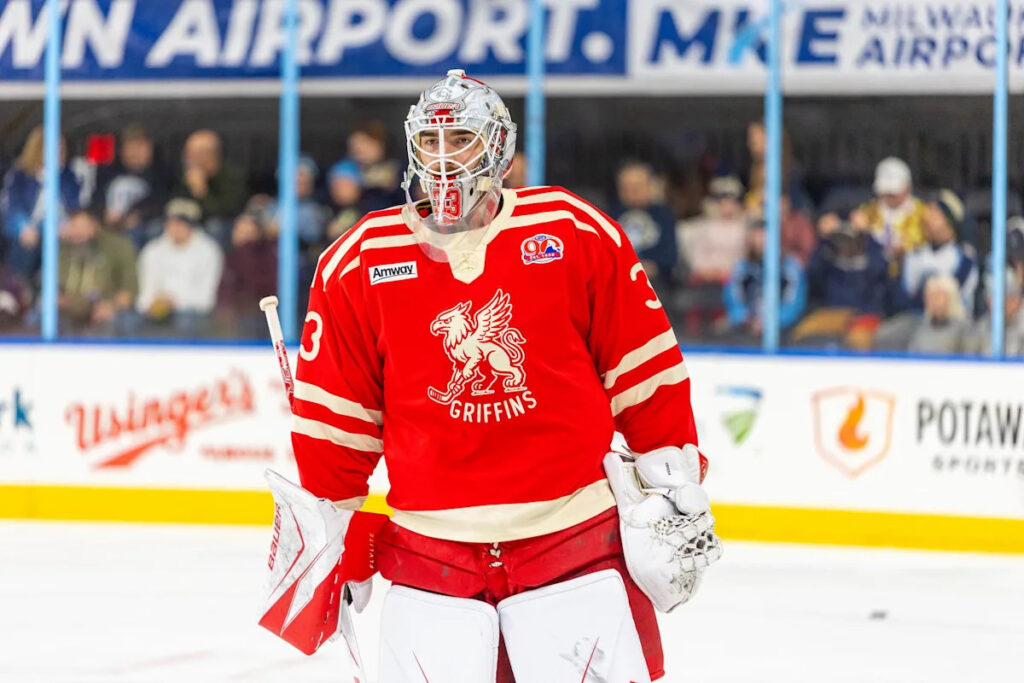 Built the Red Wings Way: Sebastian Cossa’s Patience Paying Off As NHL Jump Beckons