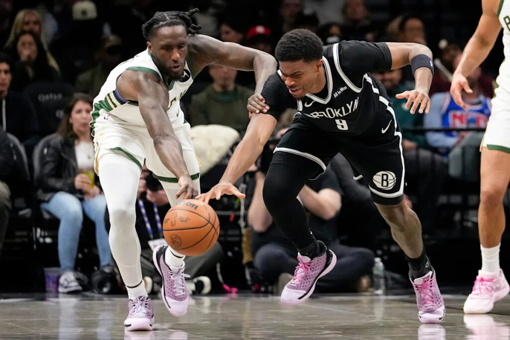 Liddell scores a career-high 21 points to lead the Nets over the Bucks 96-90
