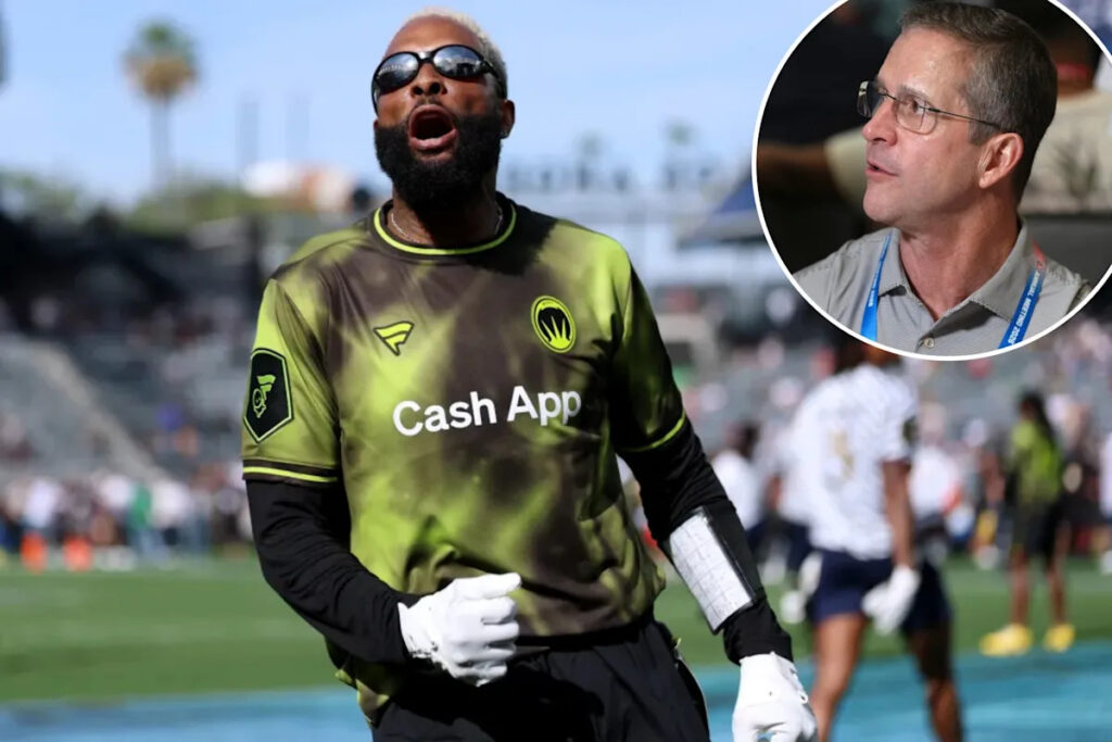 Odell Beckham Jr. meets with John Harbaugh to talk potential Giants reunion Odell Beckham Jr. meets with John Harbaugh to talk potential Giants reunion