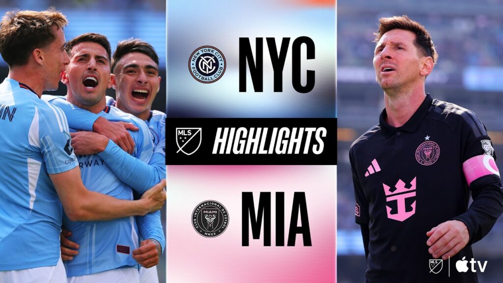 New York City FC vs. Inter Miami CF | Full Match Highlights | Messi Magic vs. New York City!