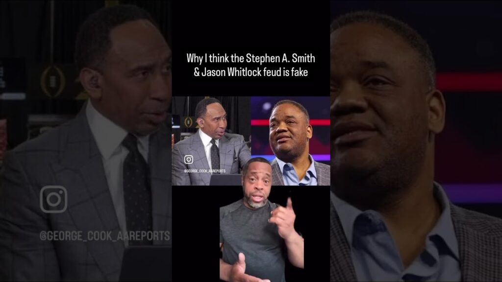Why I think the Stephen A. Smith & Jason Whitlock feud is fake #StephenASmith #jasonwhitlock #media