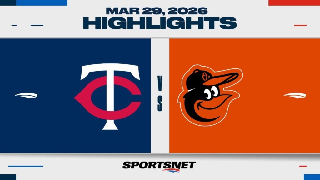 MLB Highlights | Orioles vs. Twins – March 29, 2026