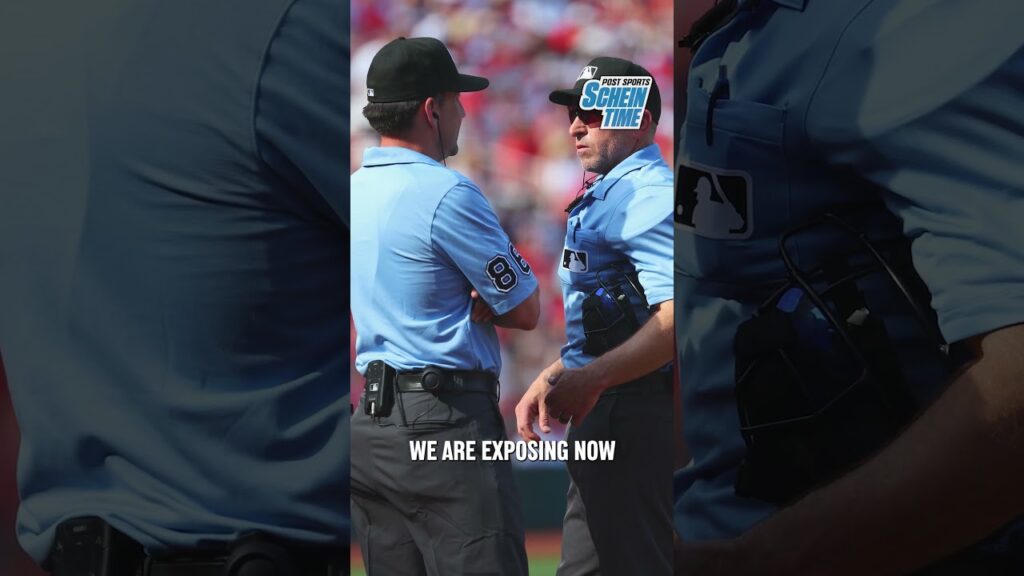 Are these MLB umps getting exposed by the ABS system? | Schein Time #shorts