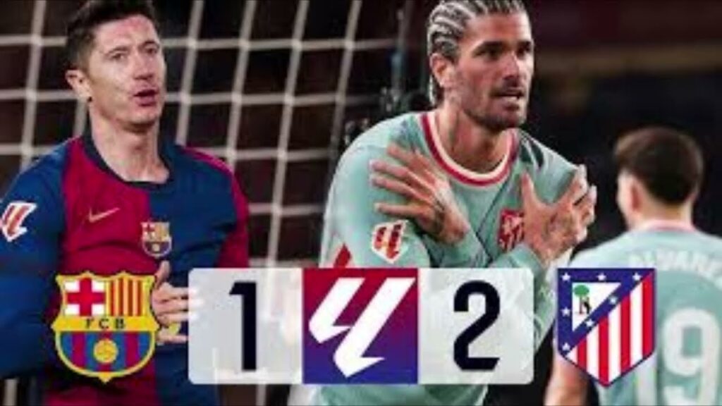 Athletico Madrid FC  Versus  Barcelona  FC – Real  La  Liga  Drama!!!